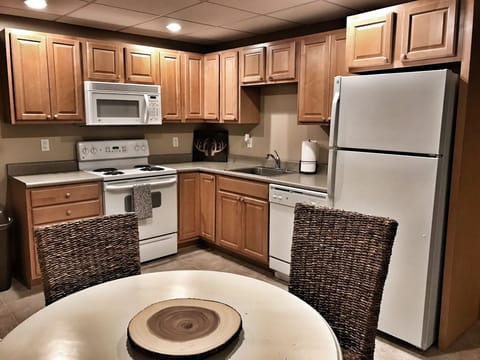 1 of 2 full kitchens - Lower level with all supplies