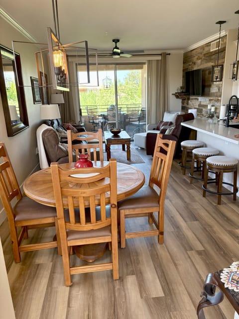 Entry and living area
