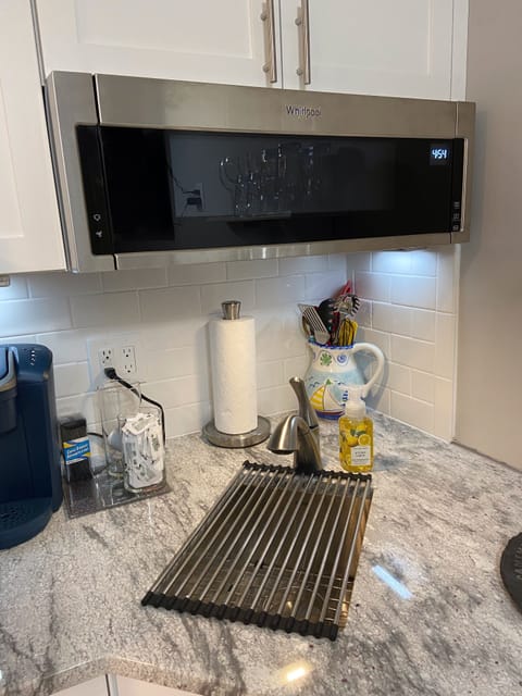 Microwave and Keurig 