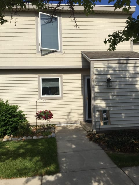 Front of the townhouse