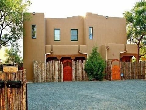 Entrance to condo complex