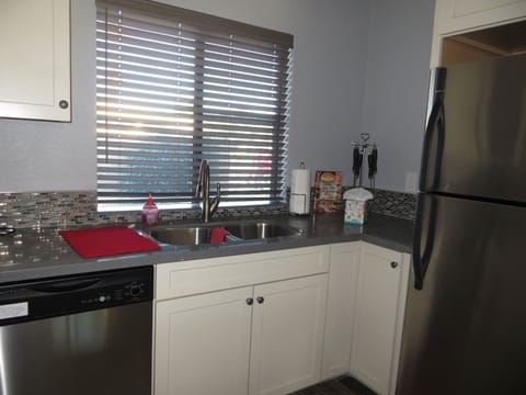 kitchen window view is front toward mountains