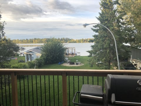 View from deck