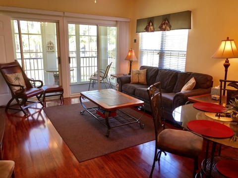 Living room & all season porch