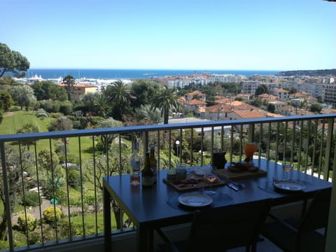 Afternoon snack and view