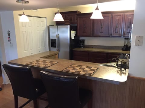 Stainless steel appliances in Kitchen!