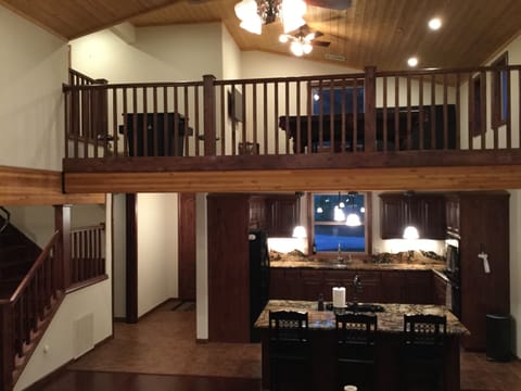 Game Room and Kitchen