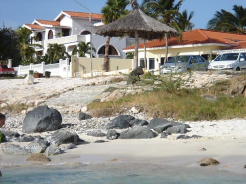 Beach white villa
