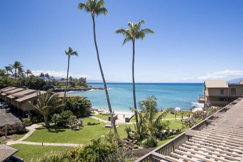 Stunning view from our upper lanai.