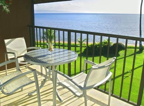 You can't get much closer to the ocean than this!