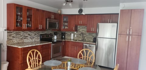 Modern kitchen amenities