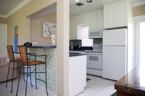 Kitchen is fully accessorized -- it's meant to be used