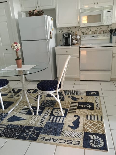 Kitchen with updated chairs