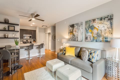 View of Living area.

