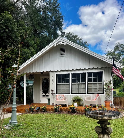 Vintage cottage located on “Cottage Row.”