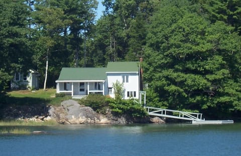 Blue Heron Cottage view from the water