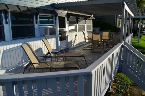 The huge deck is perfect for entertaining or just enjoying the view!