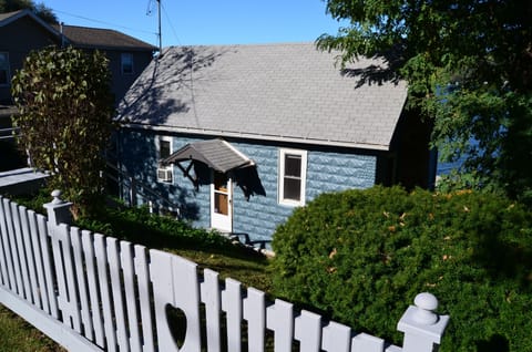 The Chalet as seen from the street. 