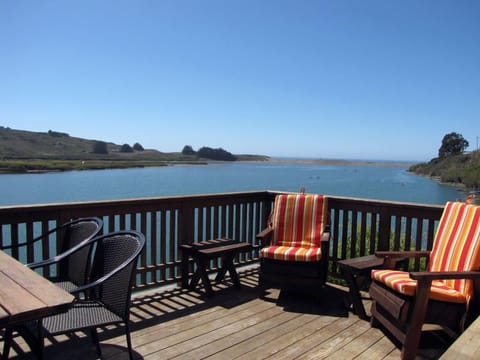 Upper River Deck Towards Ocean and Mouth