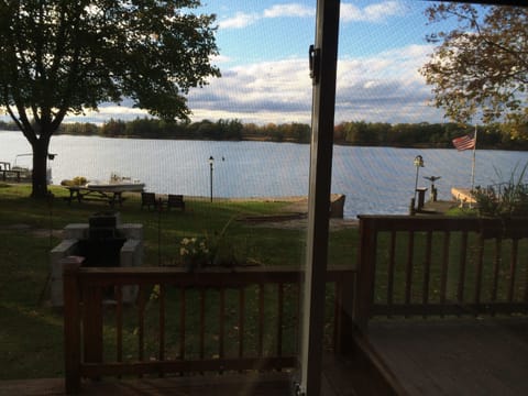 After spending a day on the water, have a fire in your firepit 