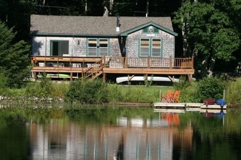 House and Dock from Water