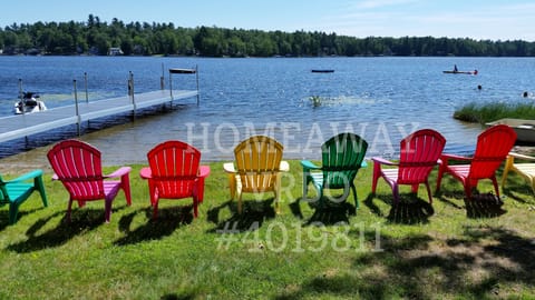 View of your "Private swim area & Private dock"....