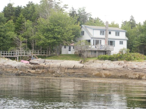 3 bedroom cape.  Shed on the side. 