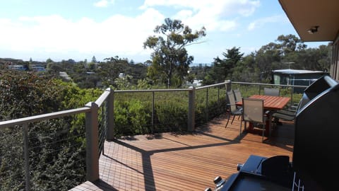 View from deck