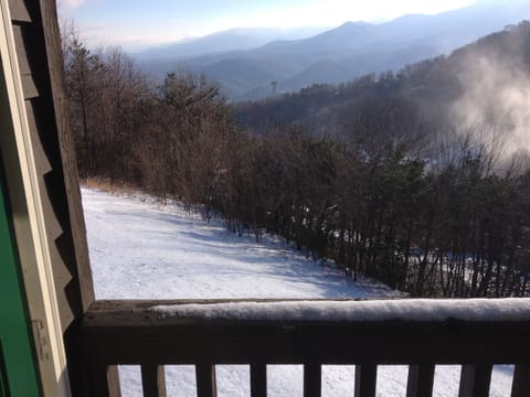 View from balcony of master bedroom