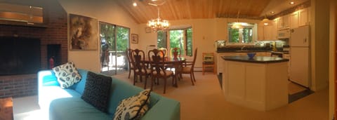 Dinning area with kitchen