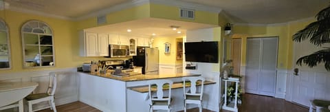 View to the kitchen from the living room