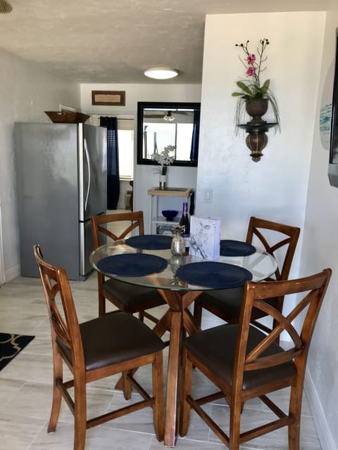 Oceanfront Dining Area