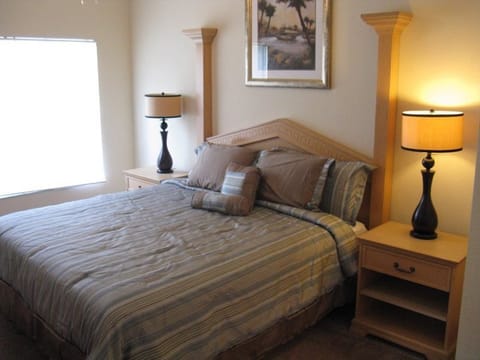 Main floor King BR with full ensuite bath