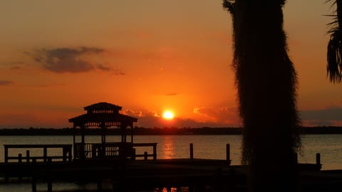 Sunset over Lake Marion