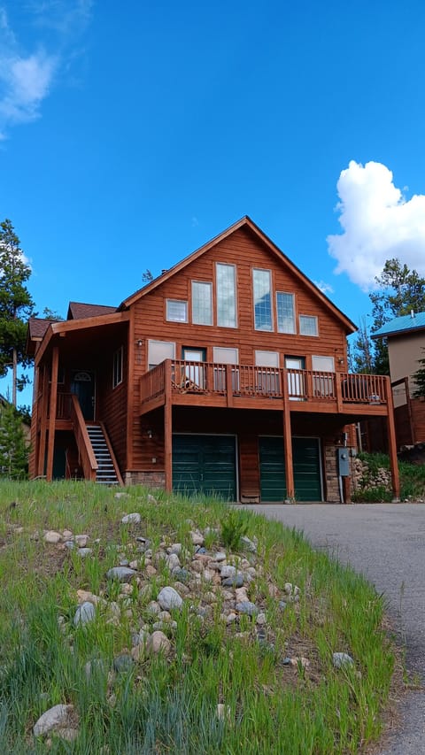 Sunset Chalet with view looking west over the Fraser Valley