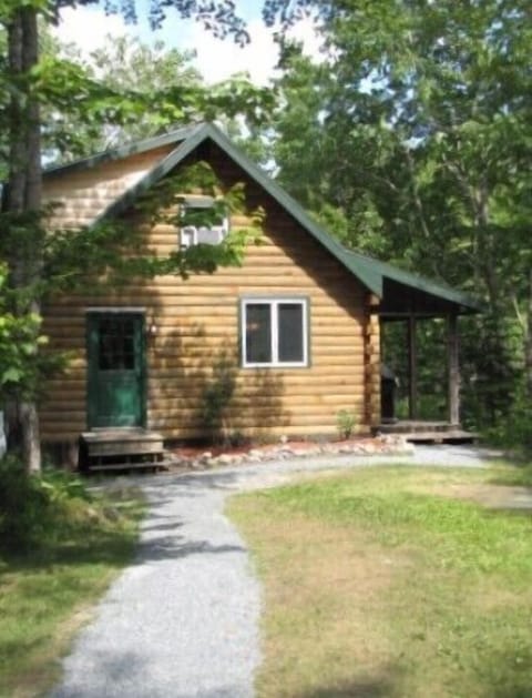 Main Cabin Side View from Driveway