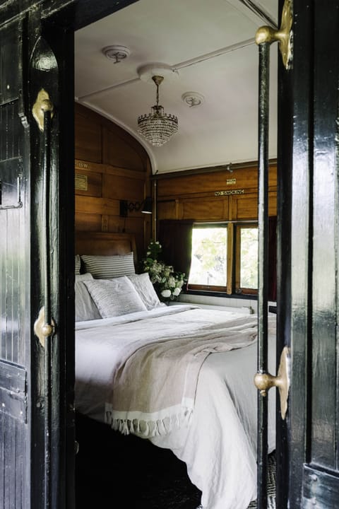 Looking into the Master Bedroom. Queen.