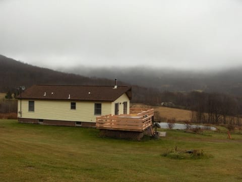 rear view of property