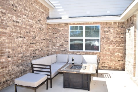 Patio outside master bed