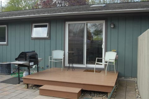 Patio entrance from kitchen