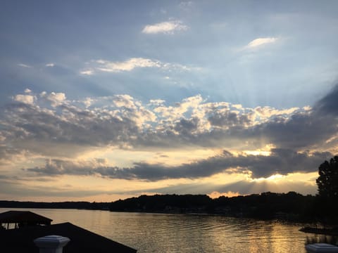 Beautiful views from the party deck
