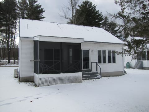 view of house facing the water