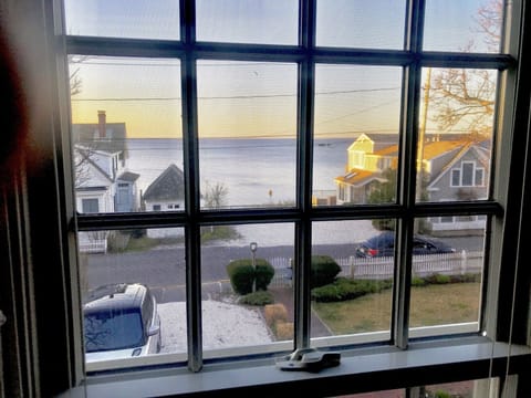 View from king bed bedroom 