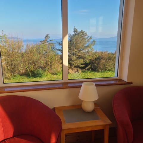 View from upstairs lounge