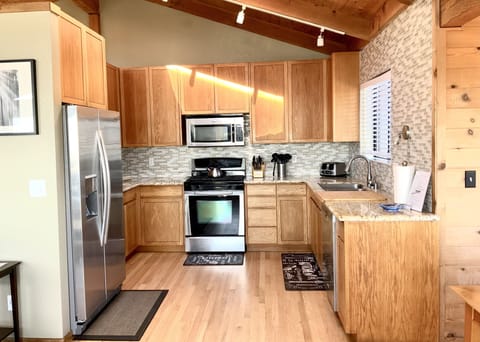 Well stocked kitchen