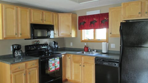 Fully equipped kitchen