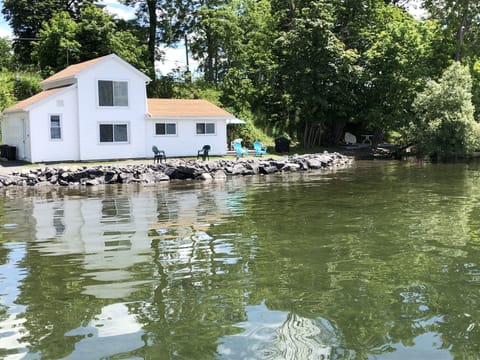 So close to the water. 10 feet.