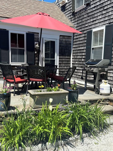 Patio - main house entrance, grill
