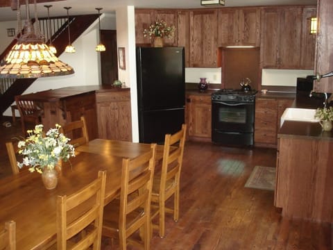 Kitchen with a River View!