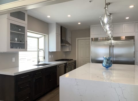 Amazing brand new kitchen, living area and master suite